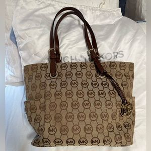 Michael Kors Canvas Tote Bag